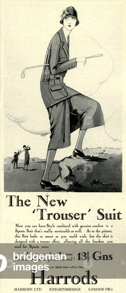 Harrods Magazine Advert, UK, 1920s