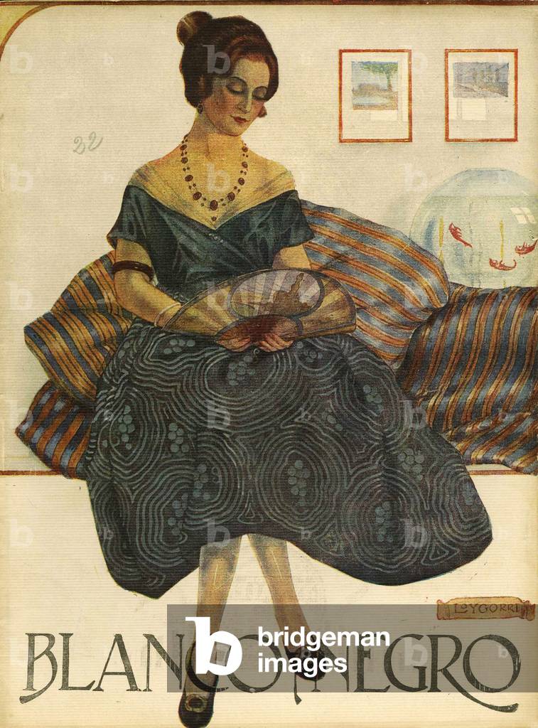 Blanco y Negro Magazine Cover, Spain, 1920s