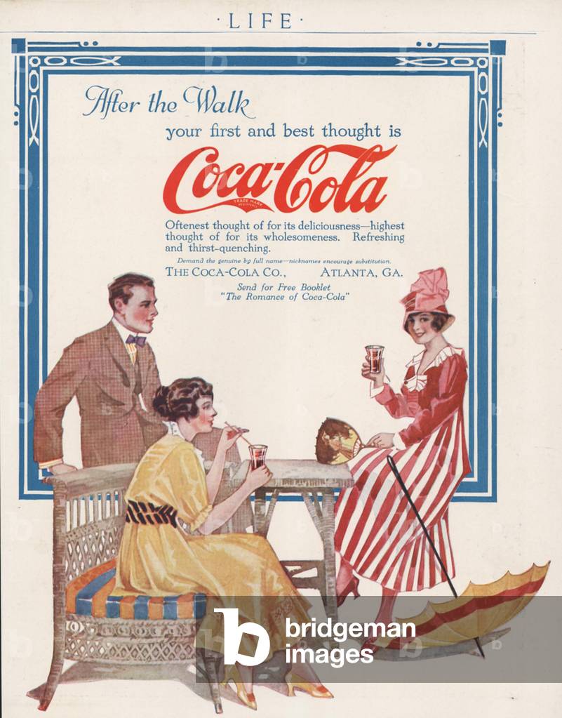 Coca-Cola Magazine, advert, USA, 1910s