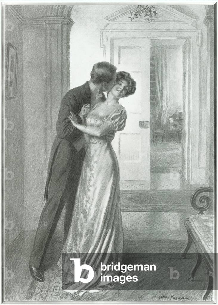 Christmas Magazine Plate, UK, 1870s