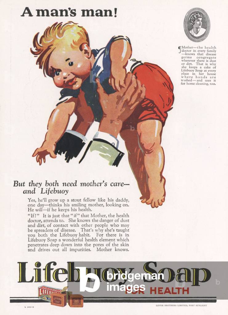 Lifebuoy Magazine, advert, UK, 1920s