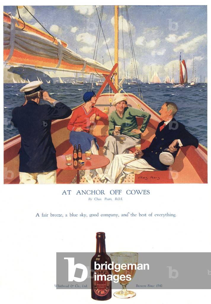 Whitbread Beer Magazine, advert, UK, 1930s