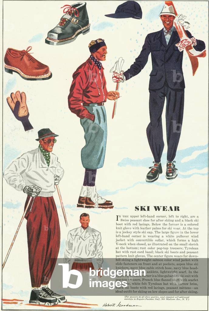 Esquire Magazine, advert, USA, 1930s