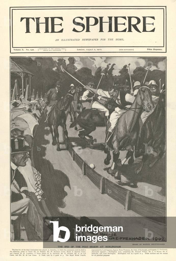 The Sphere Magazine Cover, UK, 1900s