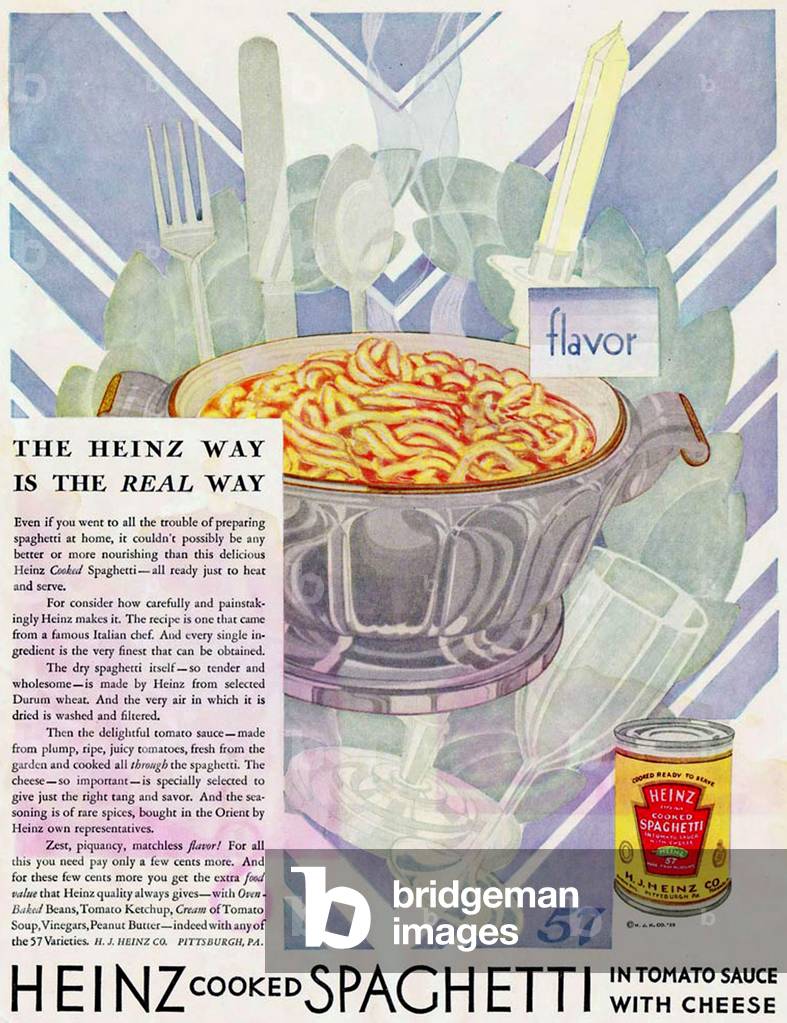 Heinz Magazine Advert, USA, 1920s