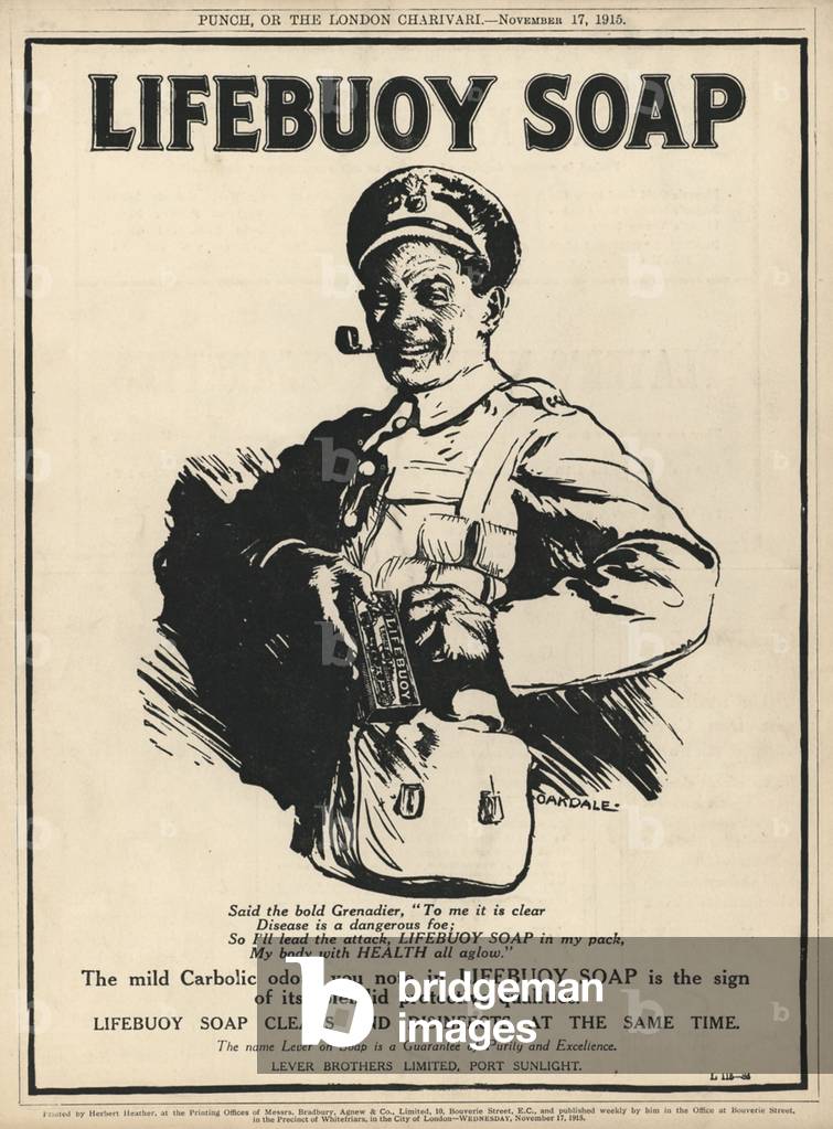 Lifebuoy Magazine, advert, UK, 1910s