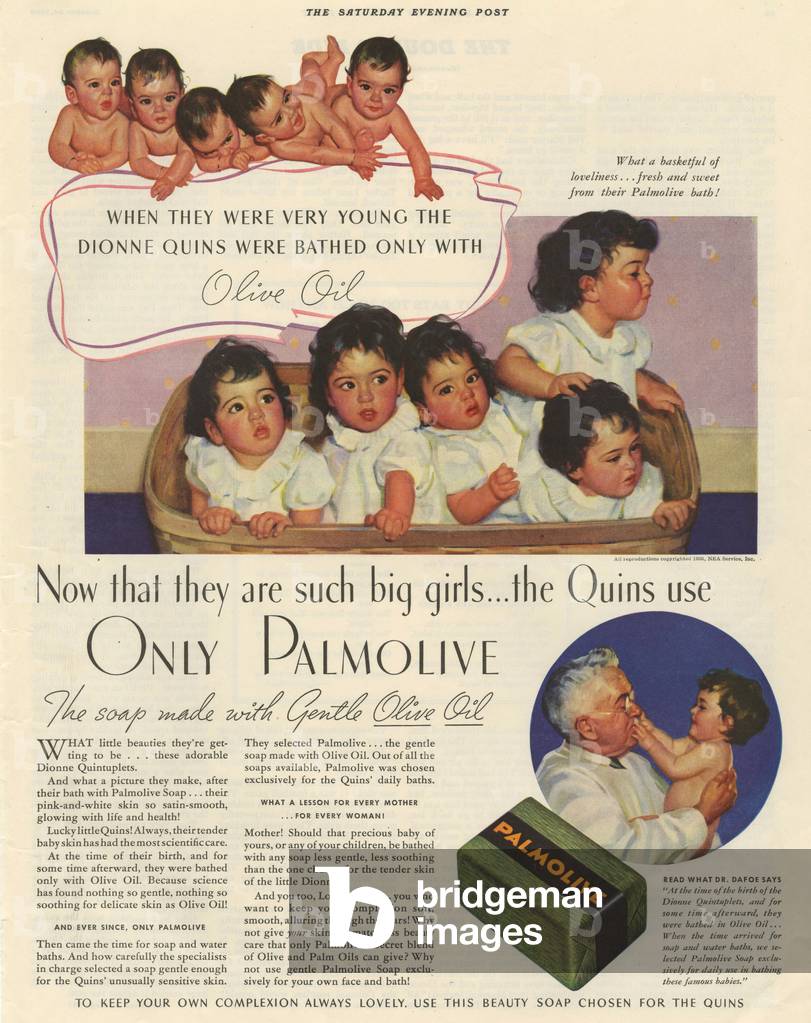 Palmolive Magazine Advert, USA, 1930s