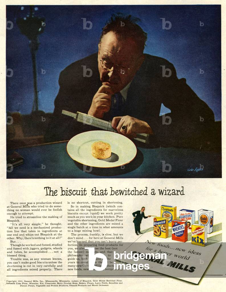 General Mills Magazine Advert, USA, 1940s