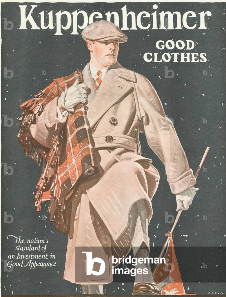 Kuppenheimer Magazine, advert, USA, 1920s