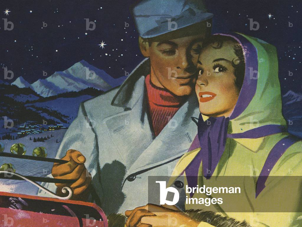 Community Cutlery Magazine Advert (detail), USA, 1930s