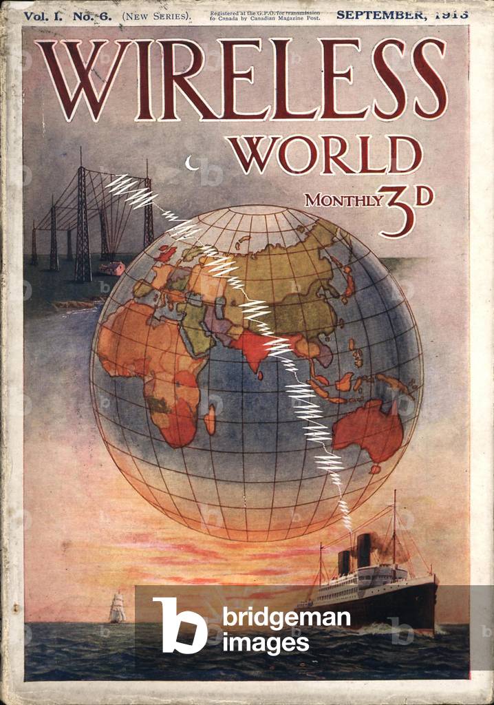Wireless world Magazine Cover, UK, 1910s