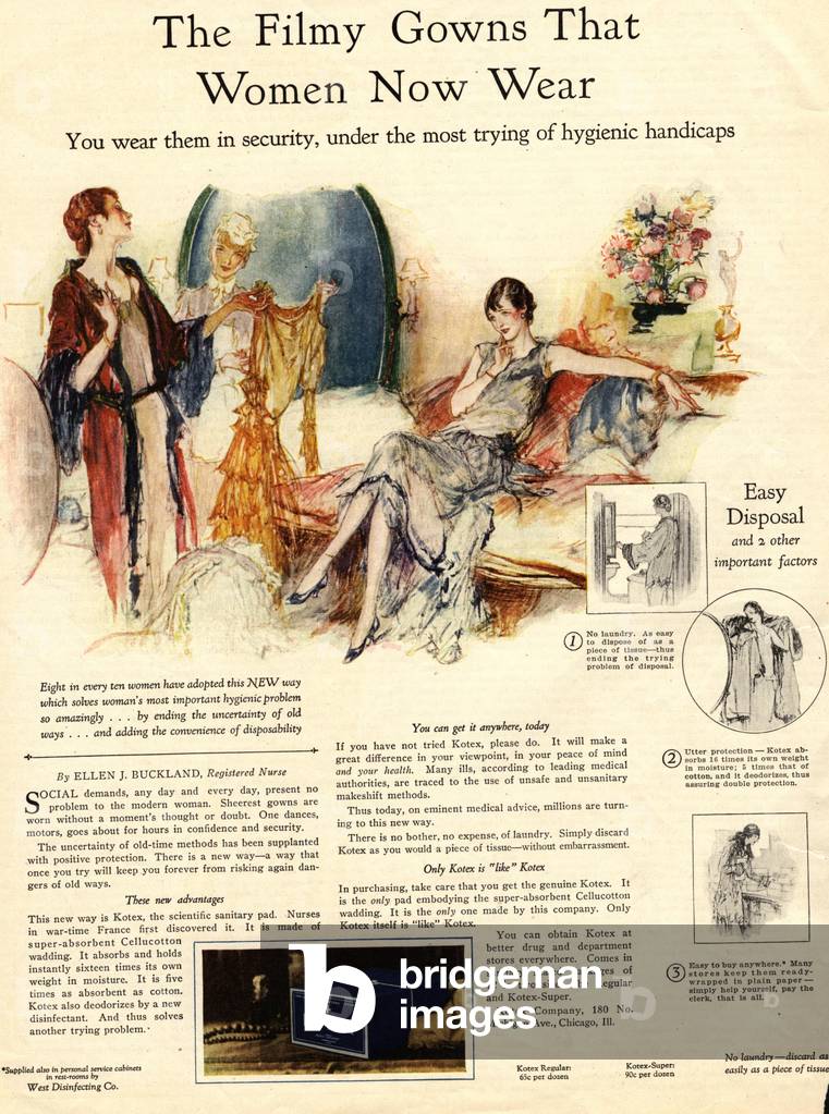 Kotex, 1920s