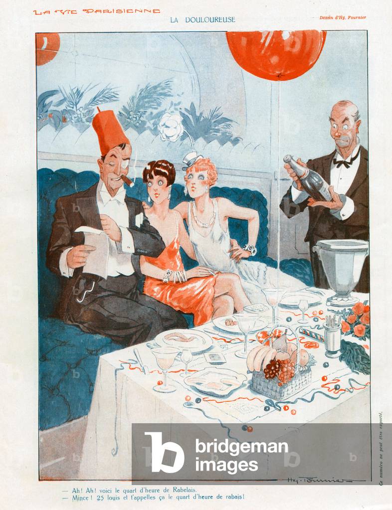La Vie Parisienne, Magazine Plate, France, 1920s (print)