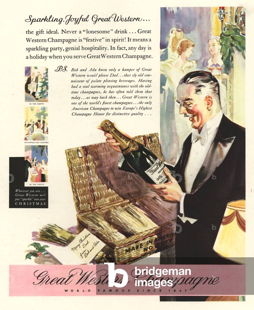 Great Western Magazine, advert, USA, 1930s