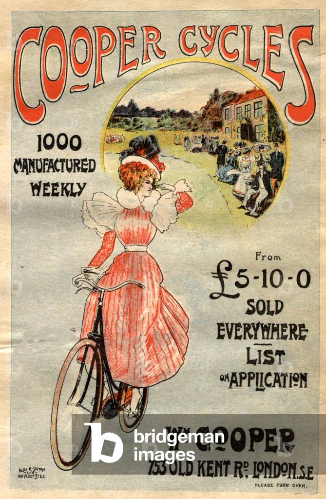 Coopers Bicycles Magazine, advert, UK, 1890s