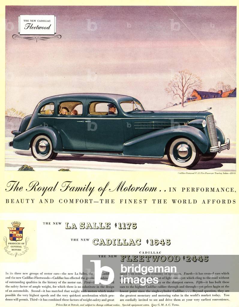 Cadillac, 1930s (print)