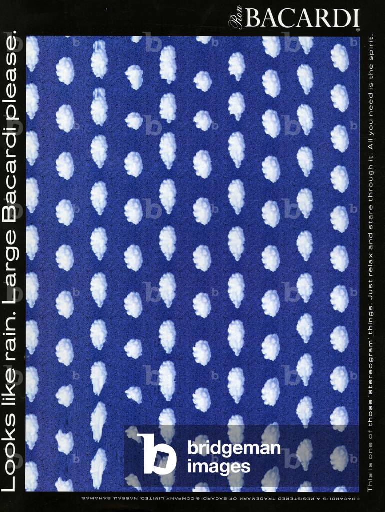 Bacardi Magazine, advert, UK