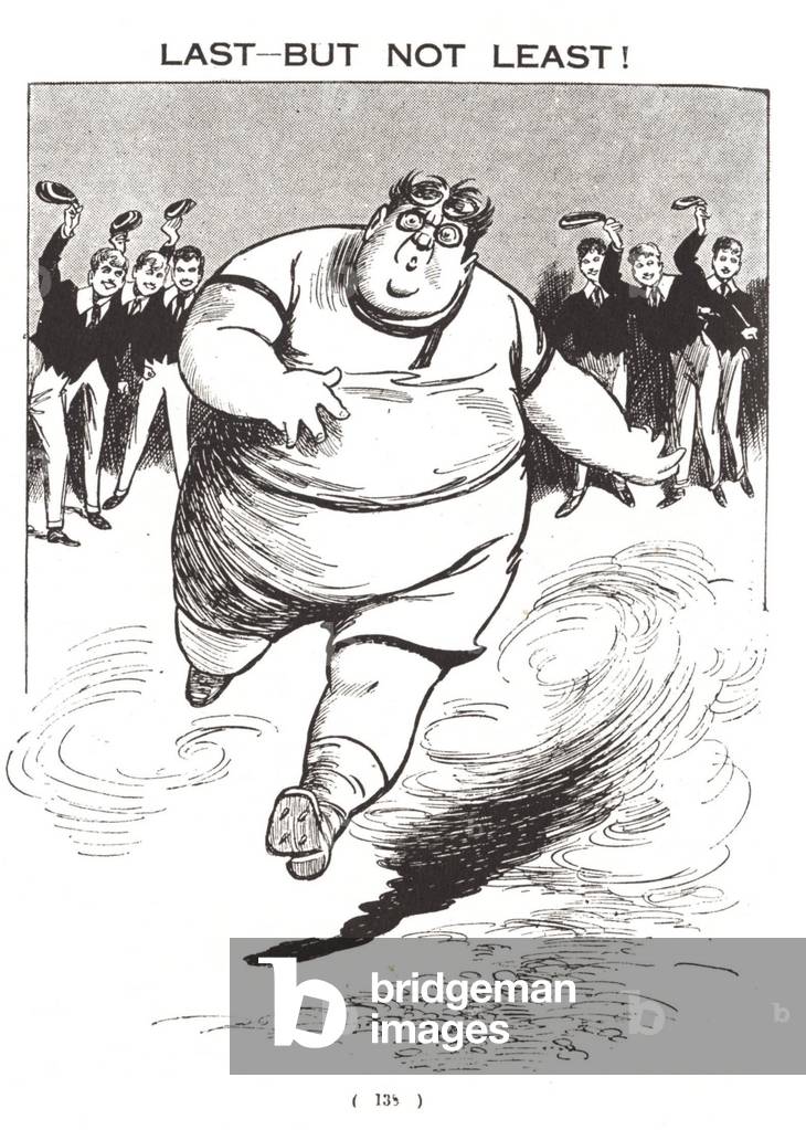 Billy Bunter Comic/ Cartoon Plate, UK, 1920s