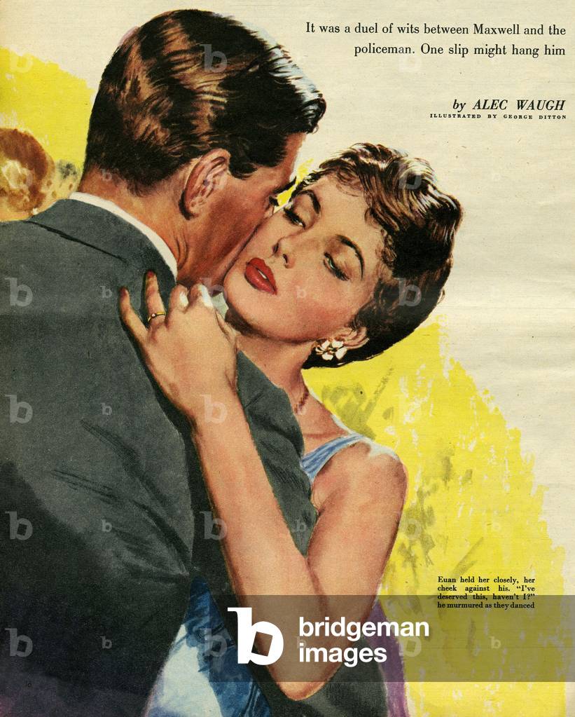 John Bull Magazine Plate, UK, 1950s