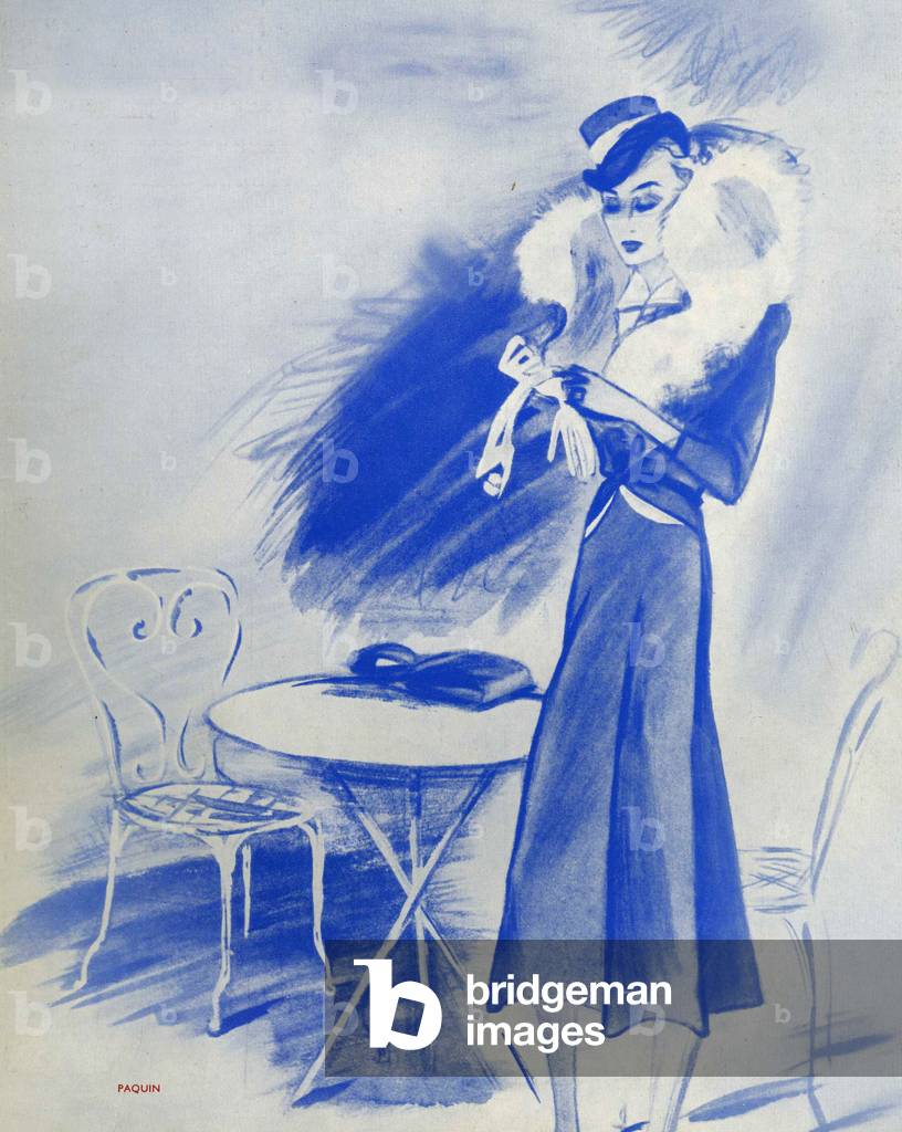 Women's Fashion 1930s, Magazine Plate, UK, 1930s