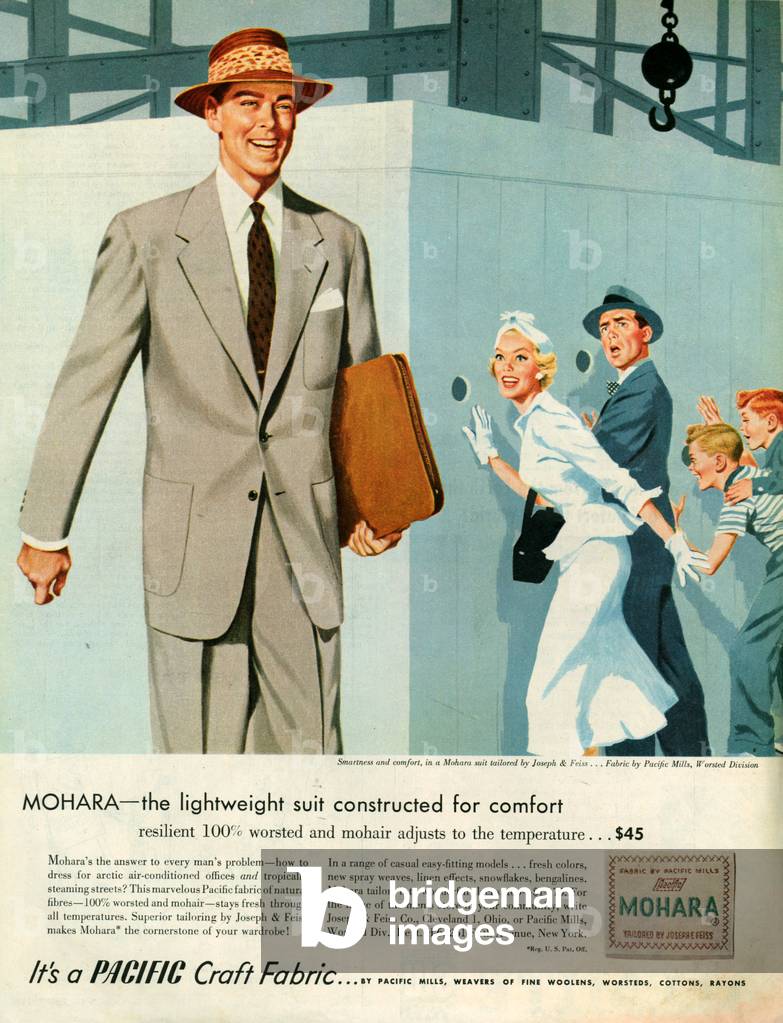 Pacific Magazine Advert, USA, 1950s
