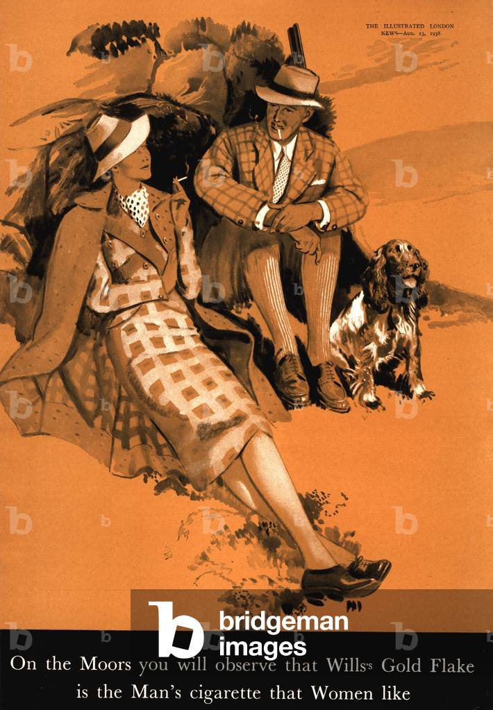 Cigarettes Wills, 1930s (print)