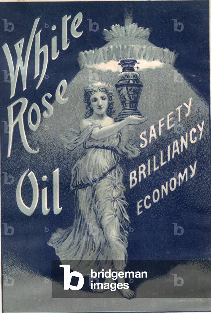 White Rose Oil Magazine, advert, UK, 1890s