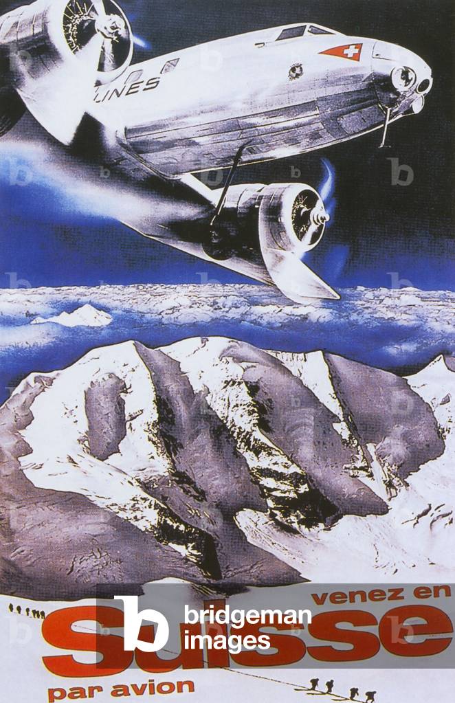 Suisse Air Magazine, advert, Switzerland, 1930s