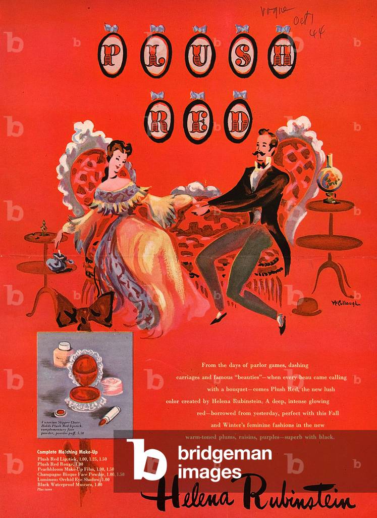 Helena Rubinstein Magazine Advert, USA, 1940s