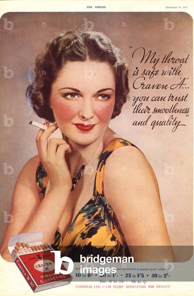 Craven A, 1930s (print)