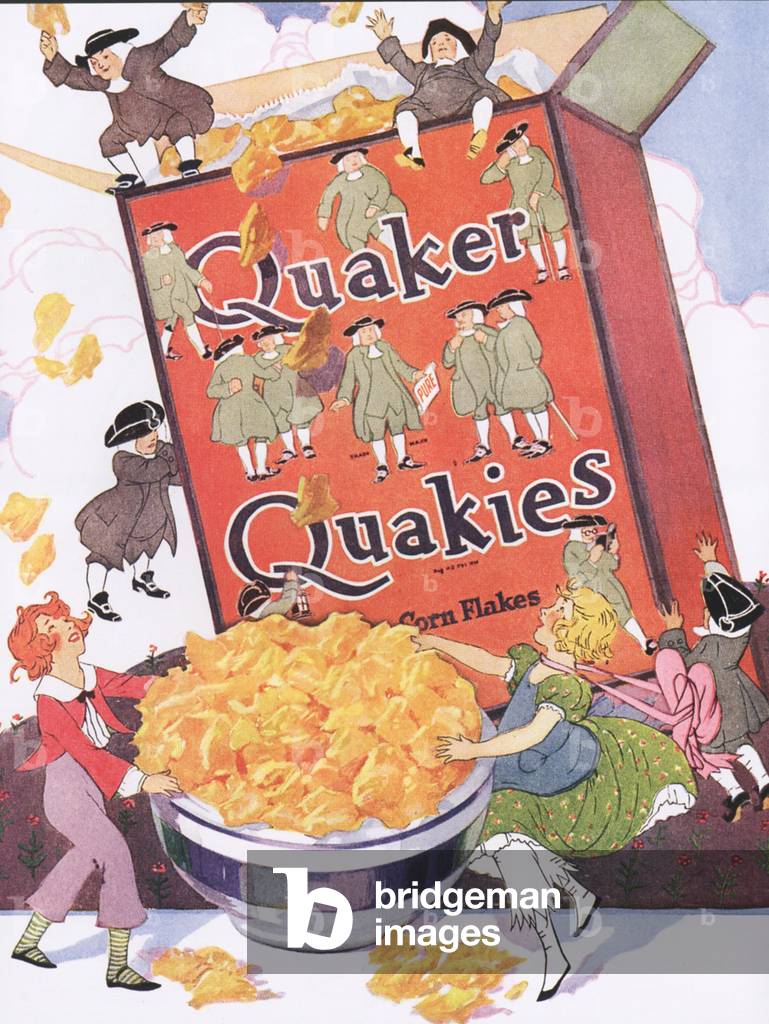 Quaker Quakies Magazine, advert, USA, 1920s