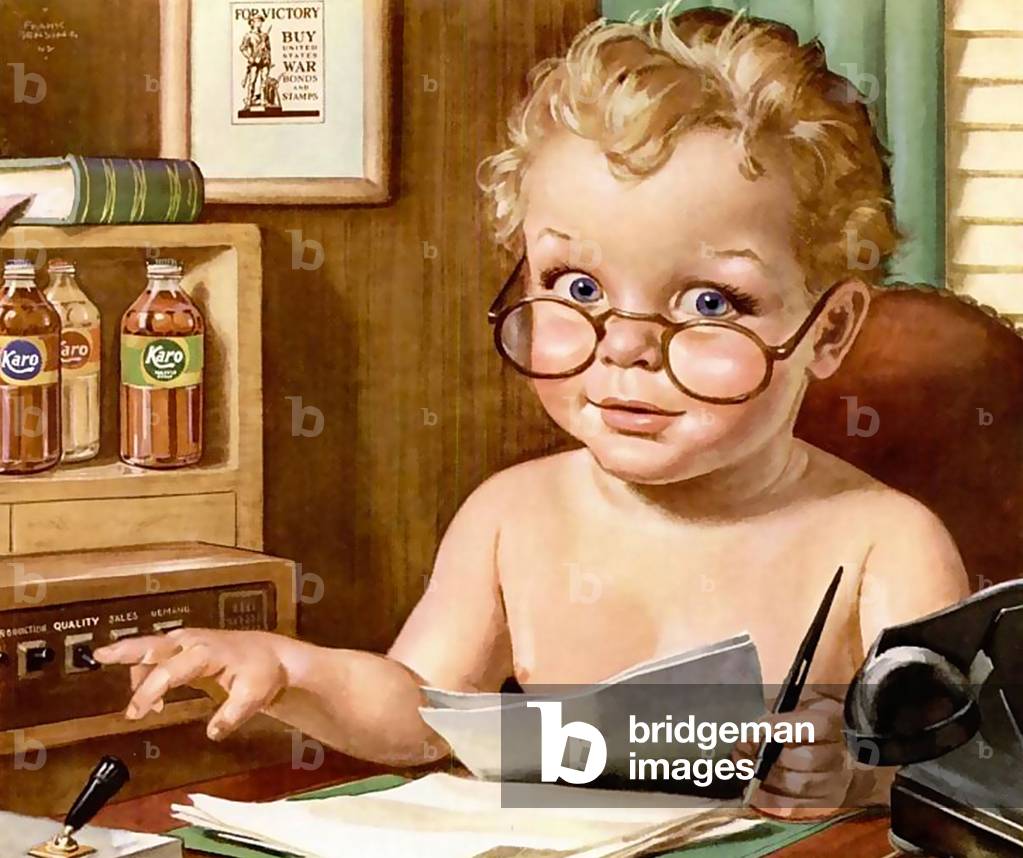 War Bonds Magazine Advert (detail), USA, 1940s