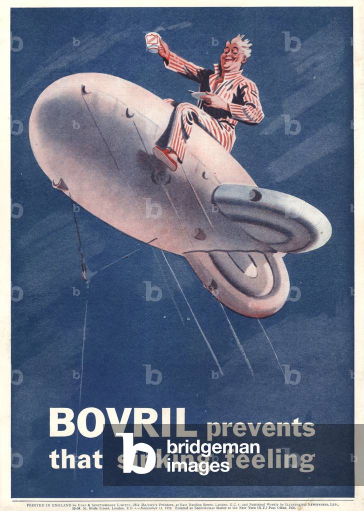 Bovril Magazine, advert, UK, 1930s