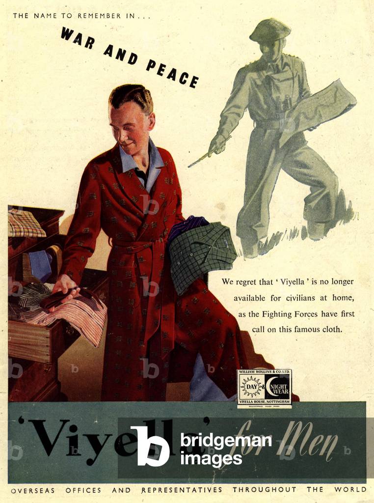 Viyella Magazine, advert, UK, 1940s