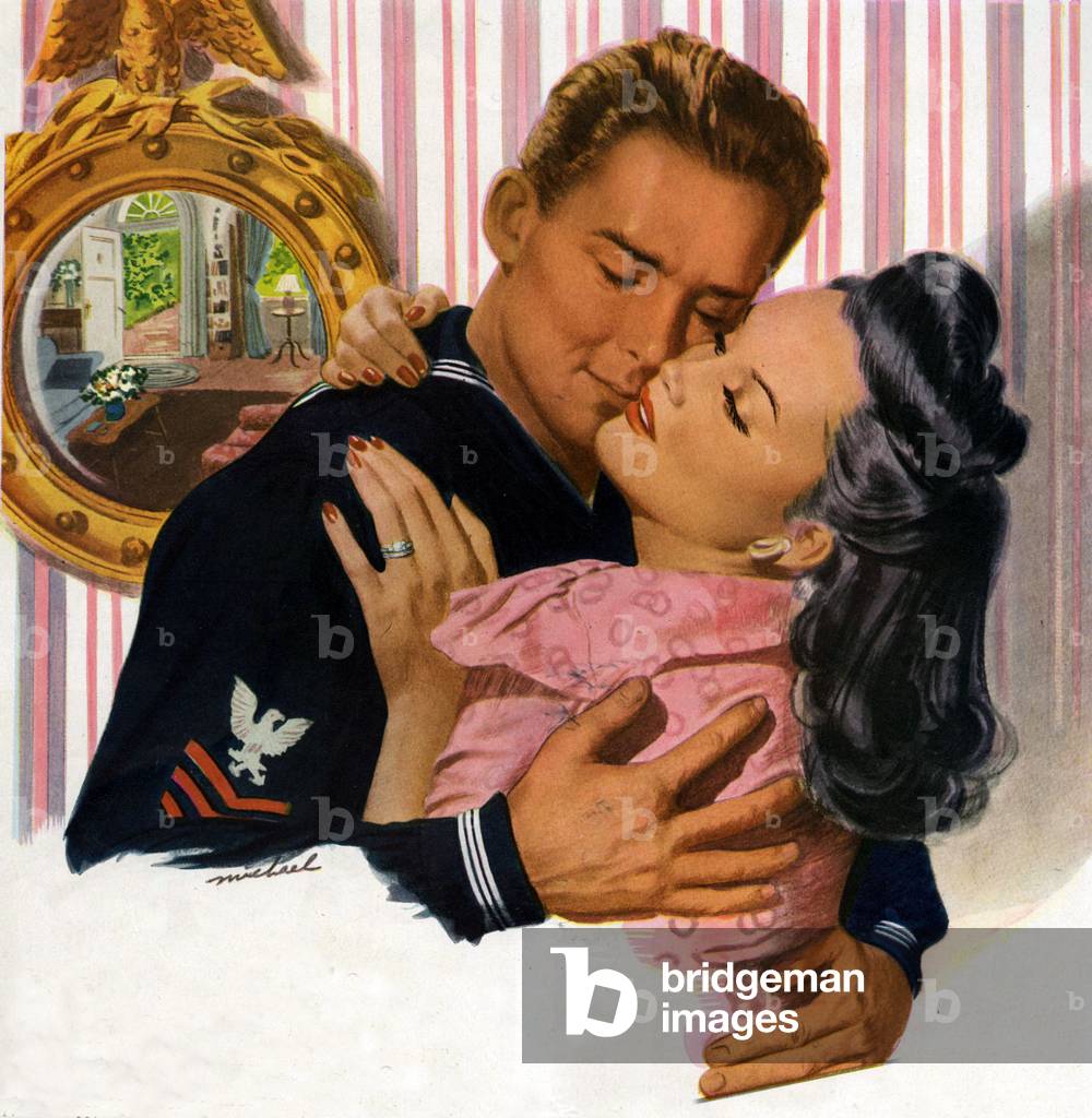 Community Cutlery Magazine Advert, USA, 1940s