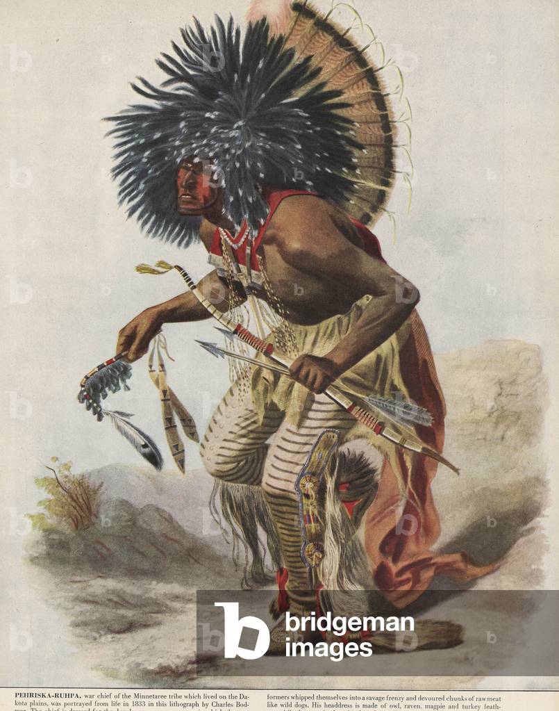 Native American, Magazine Plate, USA, 1940s