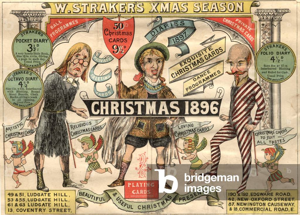 Christmas Magazine, advert, UK, 1890s