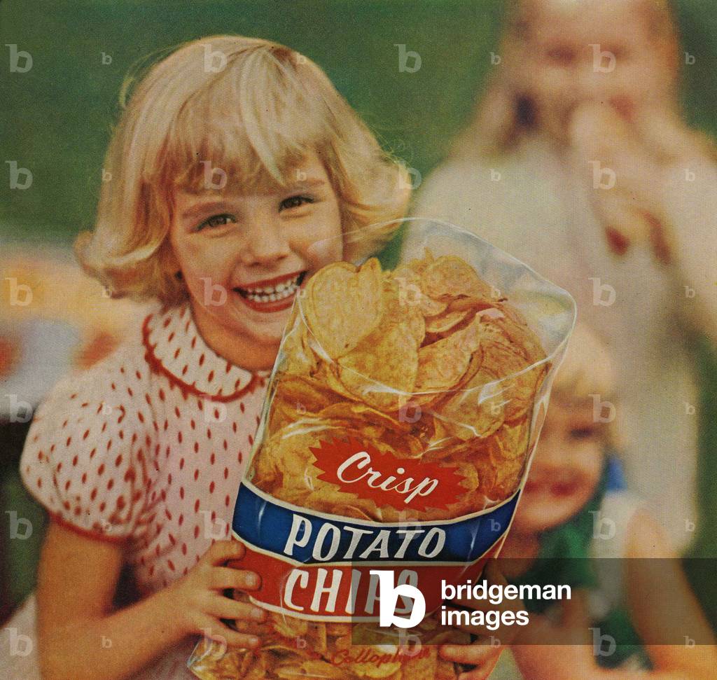 Du Pont Cellophane Magazine, advert (detail), UK, 1950s