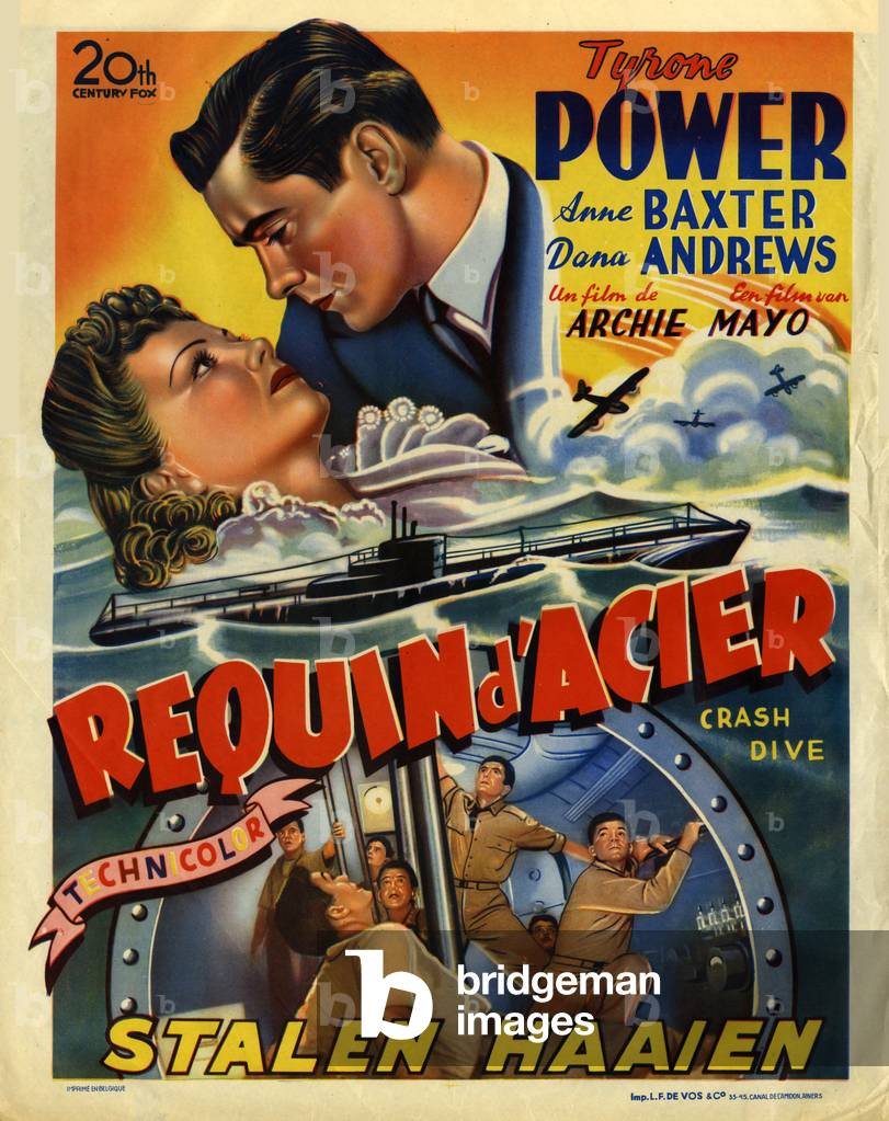 Crash Drive Film Poster, France, 1940s
