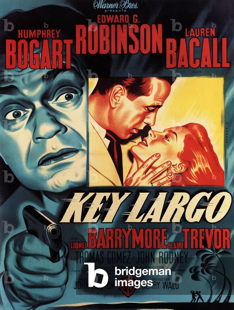 Key Largo Film Poster, USA, 1940s