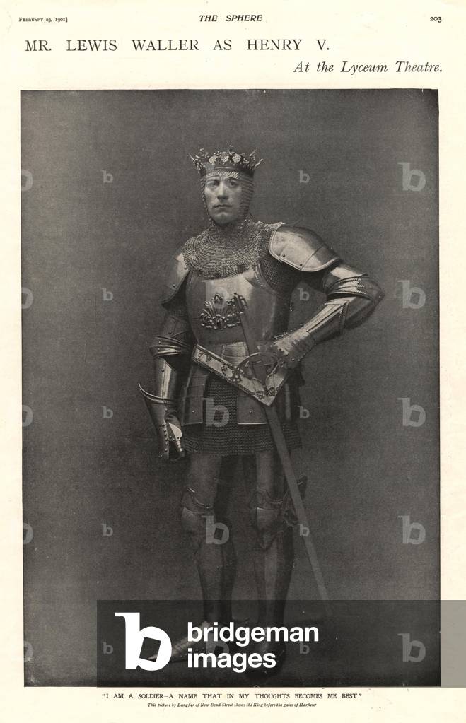 Henry V Magazine Plate, UK, 1900s