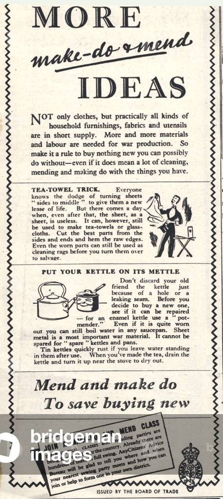 Board of Trade Magazine, advert, USA, 1940s