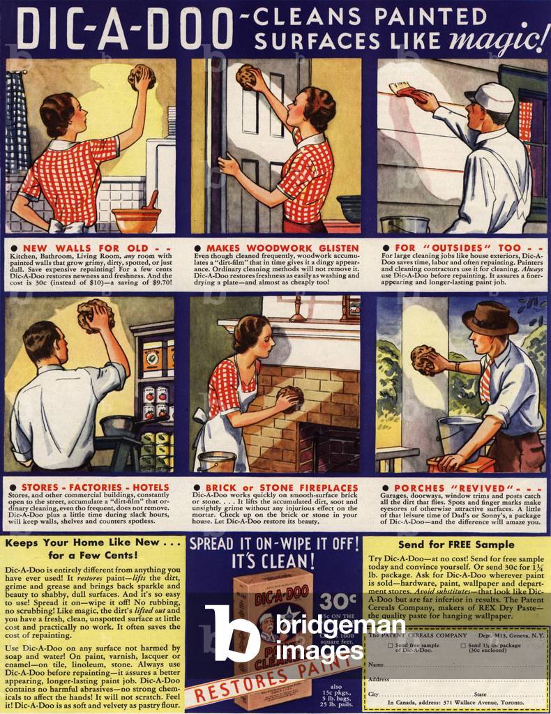 Dic-a-doo pro-cts, 1940s (print)