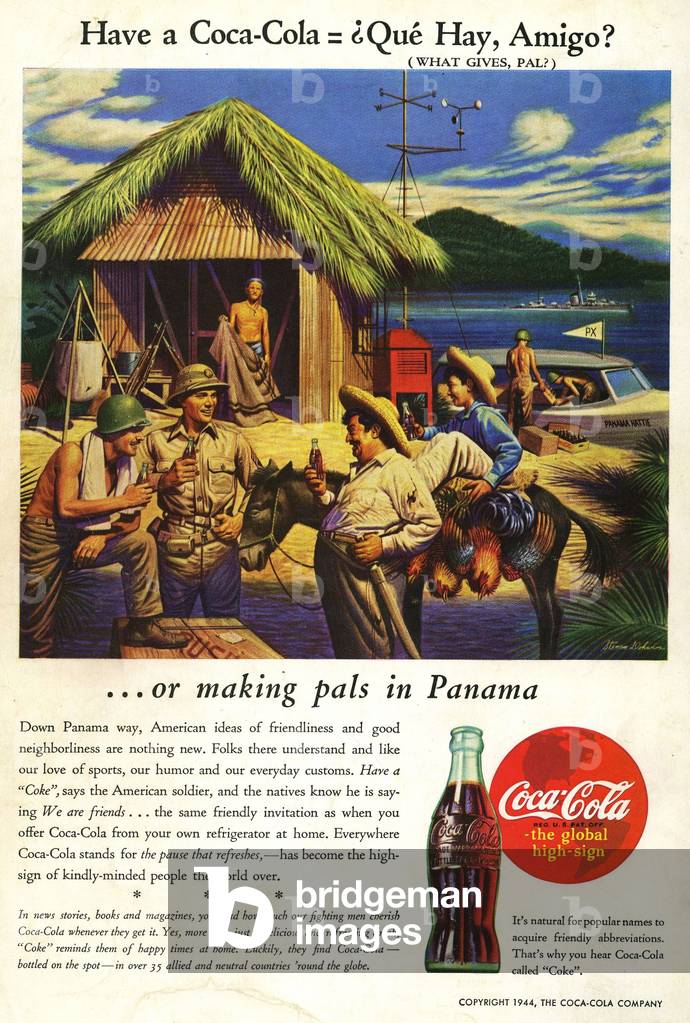 Coca-Cola Magazine Advert, USA, 1940s