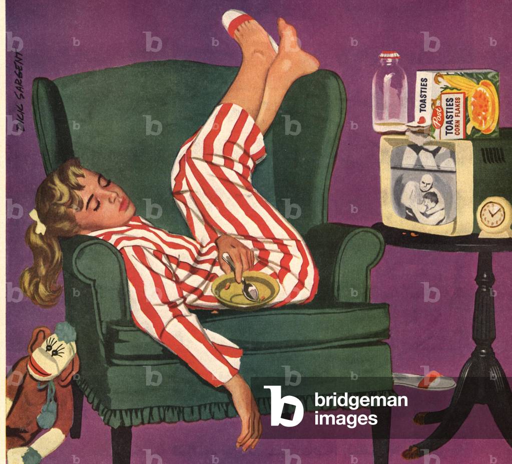 Post Toasties, 1950s (print)