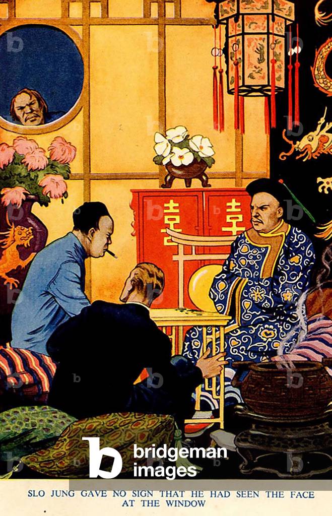 Oriental Mystery Book Plate, UK, 1930s