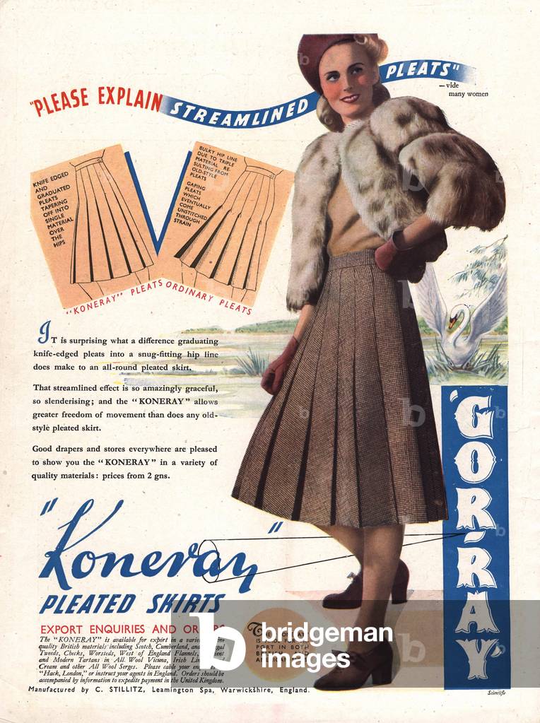 Gor Ray Magazine, advert, UK, 1940s