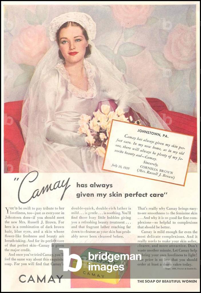Camay Magazine Advert, USA, 1930s