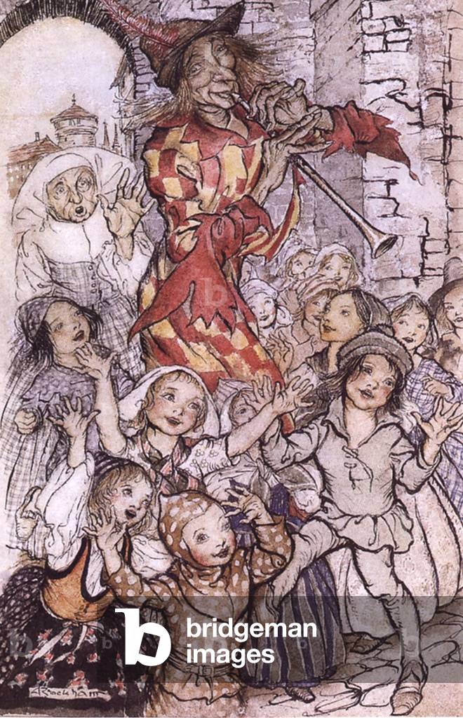 The Pied Piper Book Plate, UK, 1930s