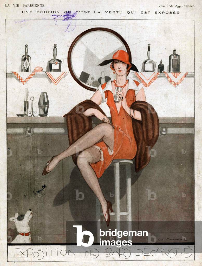 la Vie Parisienne, Magazine Plate, France, 1920s (print)